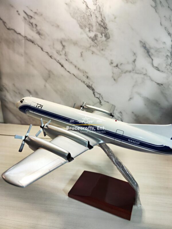 Model of Lockheed Model 10 Electra with detailed craftsmanship.